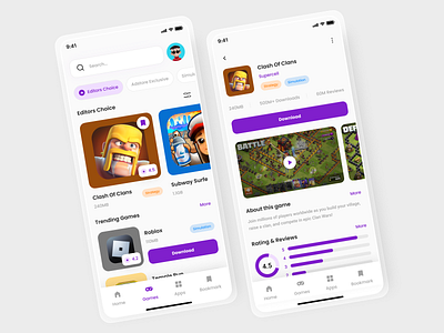 Adstore | App Design app clean colorfull mobile playstore ui uidesign