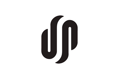 DP Ambigram Logo branding company brand logo company branding design graphic design logo modern vector