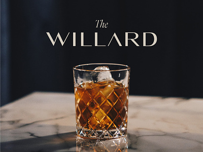 The Willard Rooftop Lounge adobe illustrator brand design brand identity branding design food and beverage graphic design illustration logo rooftop bar the willard vector