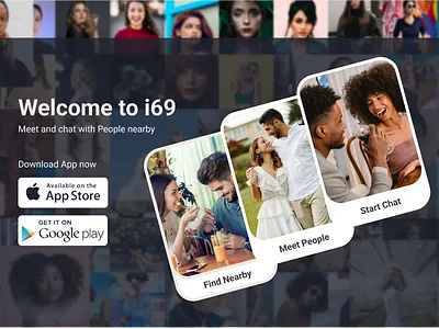 i69 Landing Page l ui and ux user interface
