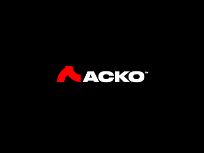 Logotype ACKO(TM) branding design illustration illustrator logo logodesign logotype minimal technology vector