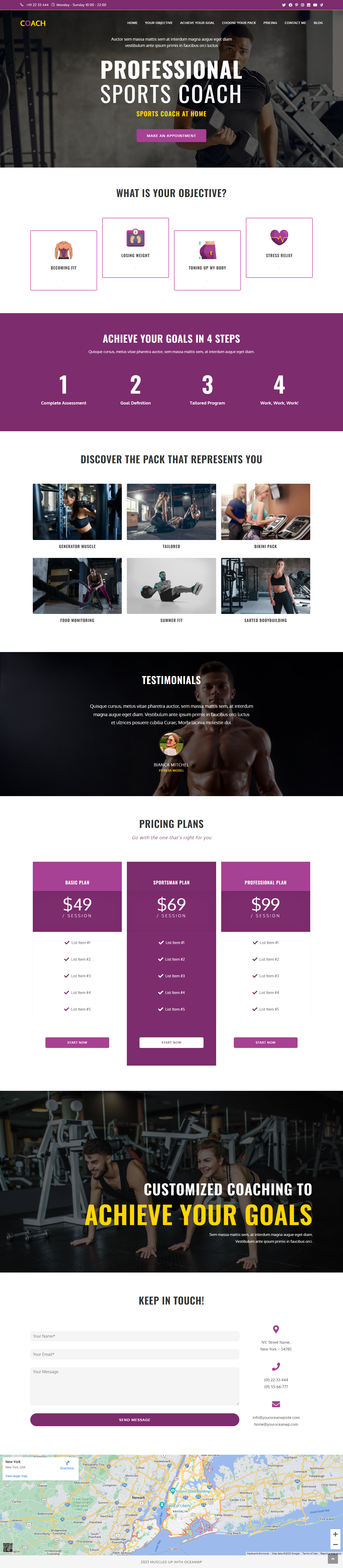 Gym Website agency blog business construction elementor elementor pro email marketing gym website muzakkirasif news portfolio real estate responsive website travel web design web development wordpress wordpress website yoga website