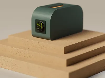 Free toaster looping animation - cinema 4d project. 3d animation c4d c4d project cinema 4d design free free project gif loop looping motion graphics redshift render toaster