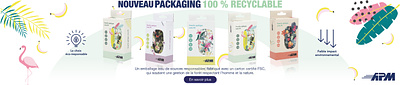Bannière APM Packaging écologique