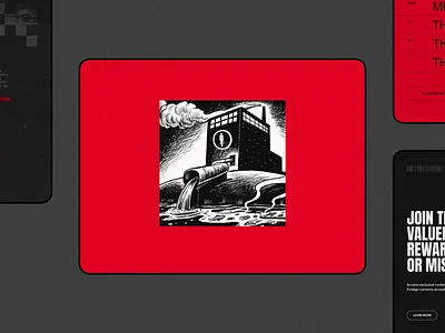 Swindled Podcast animation design desktop noise podcast texture web webdesign