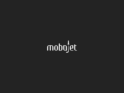 Mobojet Logo creativelogo design illustration illustrator inspiration logo logo mark logodesign logotype manipulation minimal photoshop typography