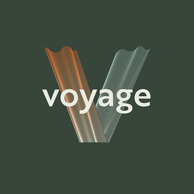 Brand Identity for Voyage Travel Agency branding graphic design travel