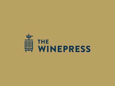 The Winepress branding design logo vector