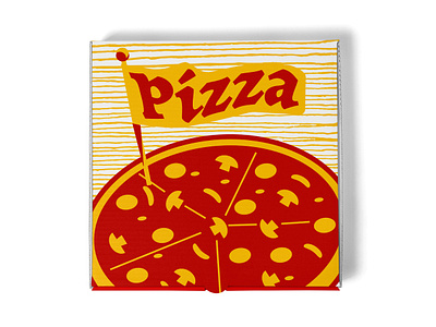 Generic Pizza Box by Richard Mullins on Dribbble