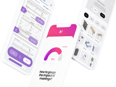 Mobile UX/UI Collage | DealTap, Huah! & SpaceCard mobile ui ux