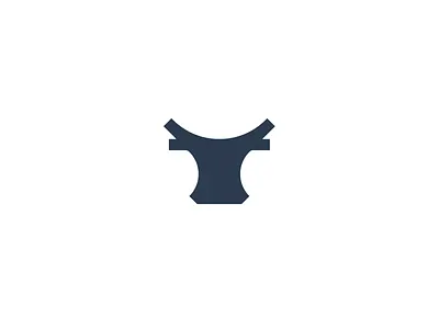 Cow branding bull cow geometric head horn horns identity illustration logo minimal simple