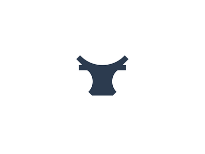 Cow branding bull cow geometric head horn horns identity illustration logo minimal simple