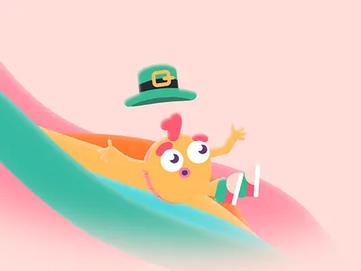 Lucky Man aftereffects animation characteranimation characterdesign coin motiongraphics patricksday sainpatrick saint patricks day