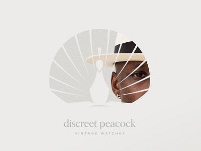 Discreet Peacock Branding branding logo website