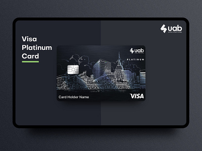 Visa Platinum Card design