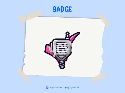 TWITCH BADGES badges branding custom badges design emotes graphic design illustration logo mascot streamer twitch twitch badges vector youtube channel youtuber