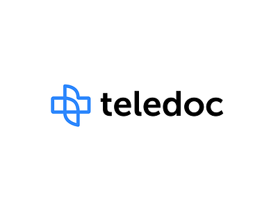 Teledoc - Health Booking App Logo Design app booking consultation design doctor health logo medical minimalist mobile modern pandemic