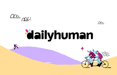 Dailyhuman Brand & Product branding ui web design