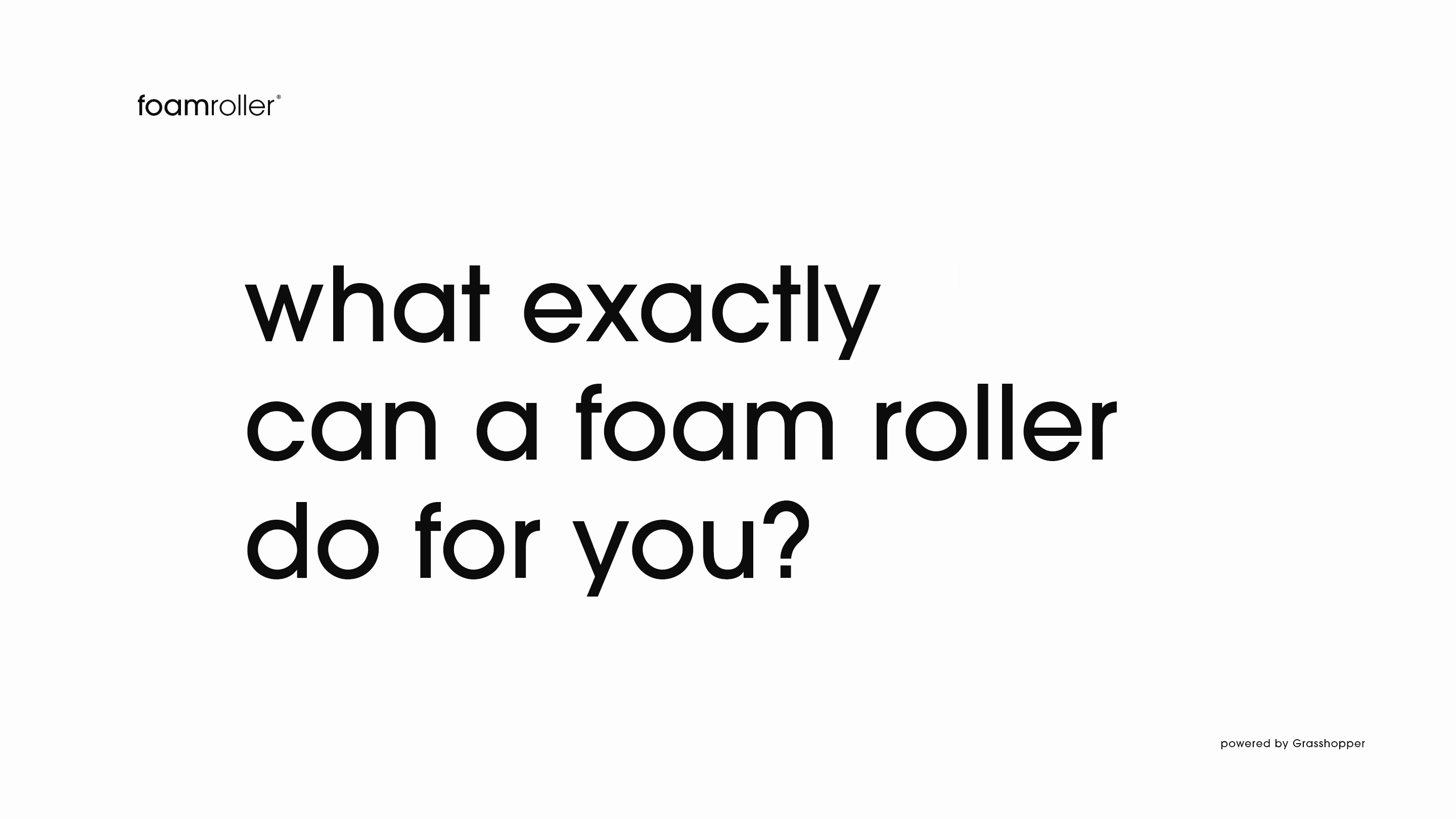 Foam Roller Keep Life Rolling Massage roller product design by Martin Seguel on Dribbble