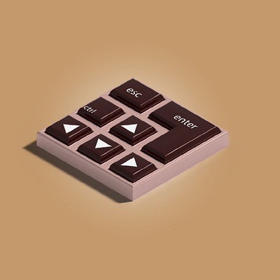 Sample keyboard 3D