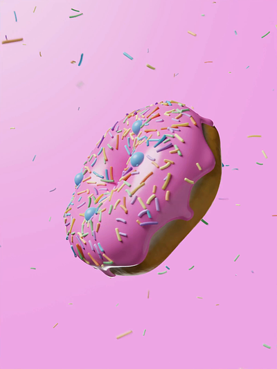 Blender Donut 3d 3d modeling animation blender donut motion graphics
