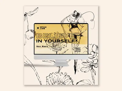 Hand drawn illustrations for an online clothing store 2d branding character design clothes design fashion fashion illustration girly graphic design illustration lineart web illustration