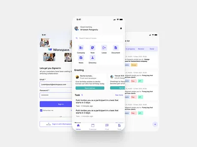 Employee platform job application job listing ui ui design uidesign ux
