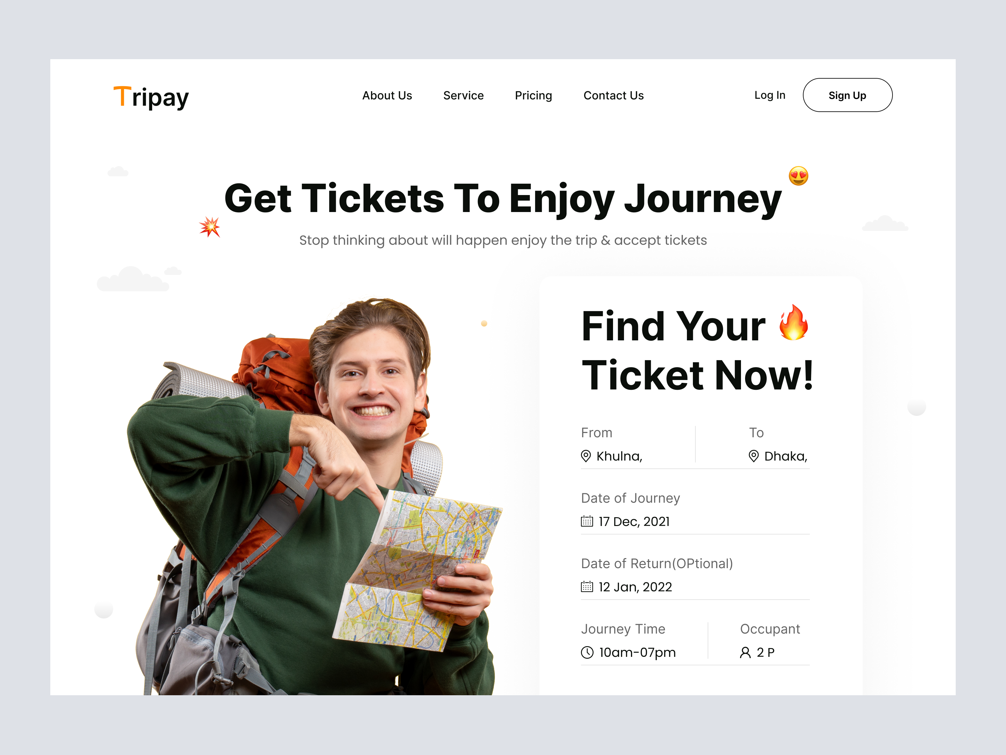 Example of Hero Section | Header Design
