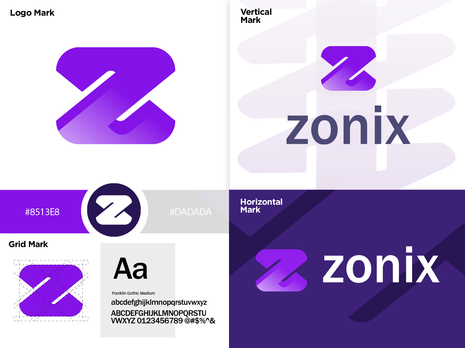 Zonix Logo Design. by Shams_Studio on Dribbble