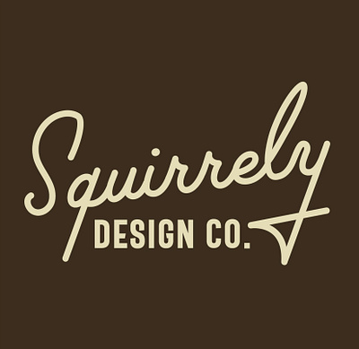 Squirrely Design Co branding design graphic design logo design typography