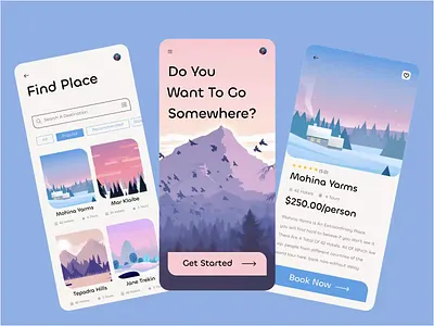 Travel App Design tour ui design travel animation travel app design travel app screen travel case study travel ui design travel ux travel website ux web design
