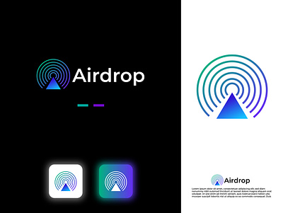 Airdrop modern 3d logo design| technology logo concept 3d 3d logo airdrop logo branding business logo creative logo custom logo design logo logo creator logo design logo designer logo maker modern logo tech logo technology unique logo vector