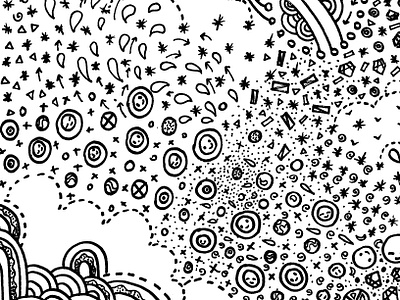 Day 041-365 Abstract Day 1 365project cute illustration ink pattern shapes