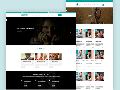 Charity Website Template Bootstrap - Grant Foundation volunteer