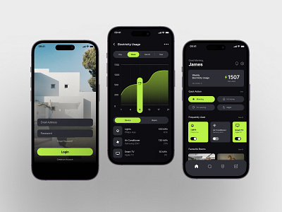 Nest Smart Home Apps app design ui uidesign uiux ux