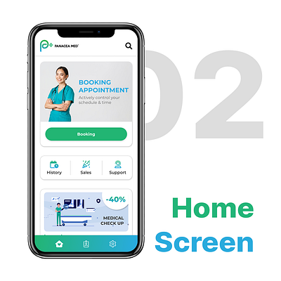 Panacea Med - Mobile App Design #2 adobexd branding design figma graphic design illustration logo ui ux webdesign