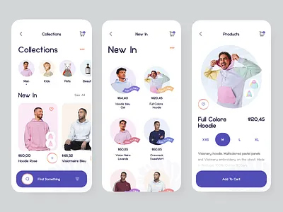 Ecommerce - Mobile App app app design design e commerce e commerce app e commerce design ecommerce minimal mobile app mobile app design mobile design mobile ui onlineshop orix sajon shop ui ux