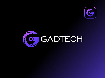 Gadtech Logo Design 3d branding business creative logo custom logo g letter logo g tech logo graphic design letter logo logo minimalist architecture logo tech