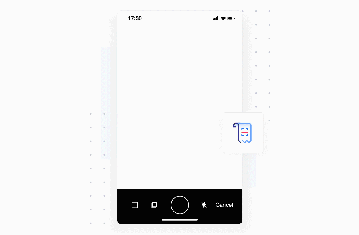 Real-time Expense Management App ui ux