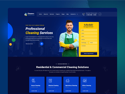 Cleanex - Cleaning Service Web Design 3d branding carpet cleaning cleaner cleaning cleaning agency cleaning business cleaning company cleaning motivation cleaning routine cleaning service cleaning vlog deep cleaning design graphic design logo speed cleaning speed cleaning motivation spring cleaning ui