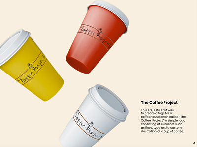 The Coffee Project branding design graphic design illustration logo