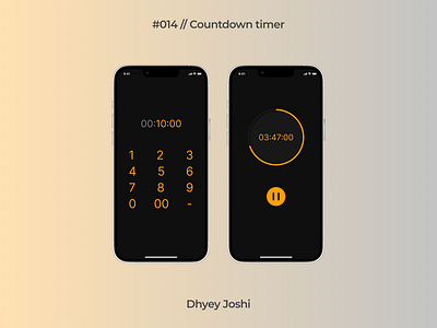 Day 014 - Countdown timer branding community countdown design figma illustration ios iphone logo mobile mobiledesign timer ui ux website