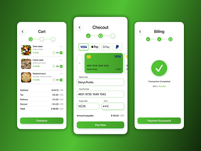 Credit Card Checkout | Daily UI Challenge 002 002 app concept dailyui designui mobile app ui