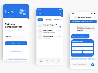 Chat Lynk creative design ui