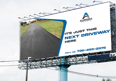 Aurora Asphalt ;Billboard design billboard design illustration