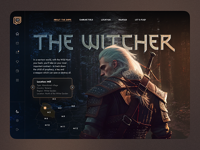 Gaming Platform concept design game gamers gaming gaming interface portal ui web website