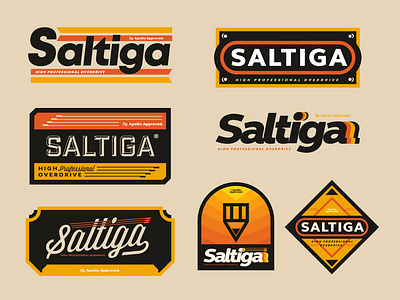 Saltiga by Apollo Approved Logotype badge design brand identity branding branding identity design graphic design illustration illustrator logo logo design logotype marketing music photoshop vector visual brand visual identity