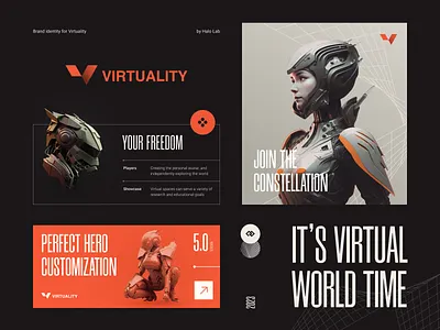 Virtuality Branding agency brand agency brand designer brand guidelines brand identity brand sign branding business design halo halo lab identity logo logo design logotype marketing packaging startup visual identity