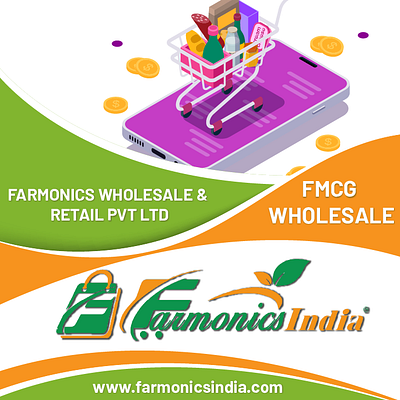 Banners for Farmonics India branding graphic design