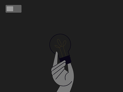 DailyUI #015 ~ Switch 015 animation bulb dailyui dailyui015 design light switch switchanimation ui